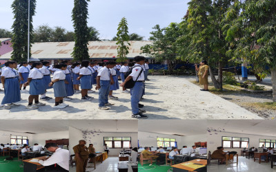 Tes Kemampuan Akademik (TKA) di SMANSA AMBAL Berjalan Lancar dengan Pengawasan Silang